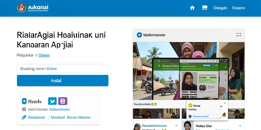 Tampilan antarmuka yang menawan dan mudah digunakan.