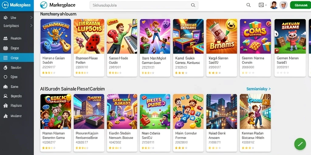 Screenshot menunjukkan karakter utama dalam aksi.