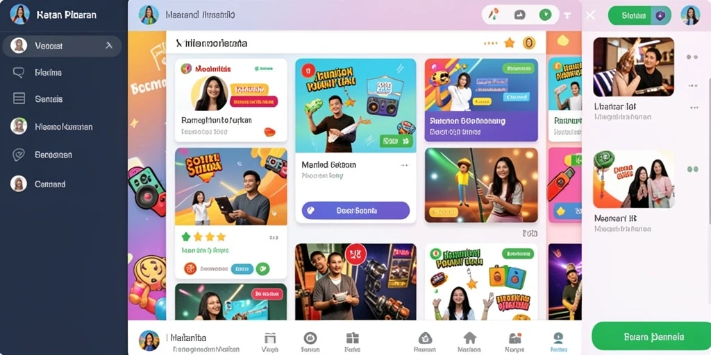 Tangkapan layar menampilkan karakter utama dalam pertempuran epik.