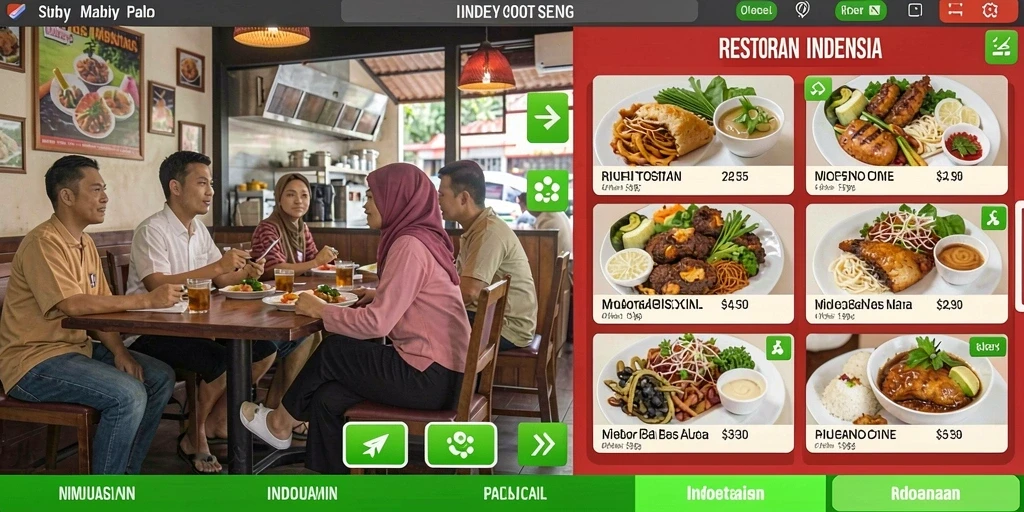 Tampilan antarmuka yang menarik dan mudah digunakan.