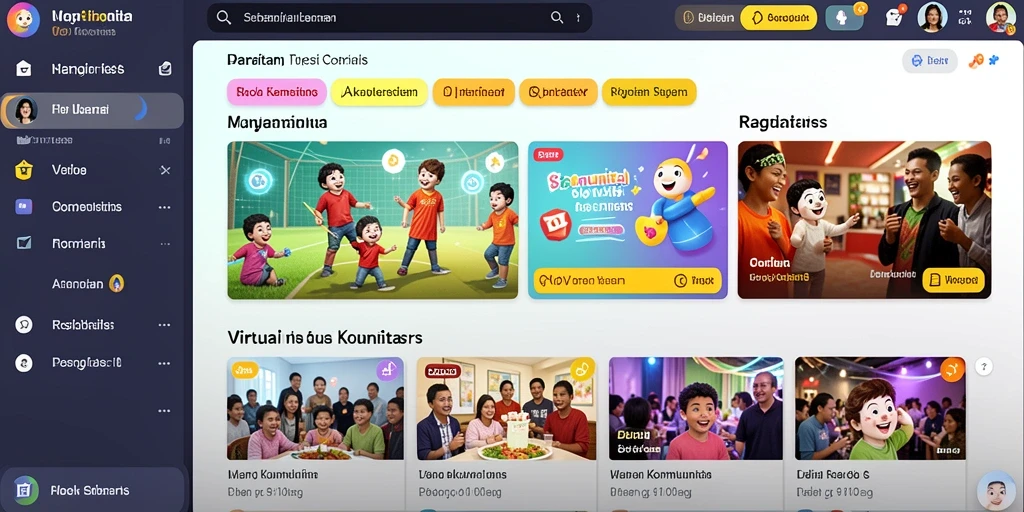 Tampilan antarmuka yang user-friendly