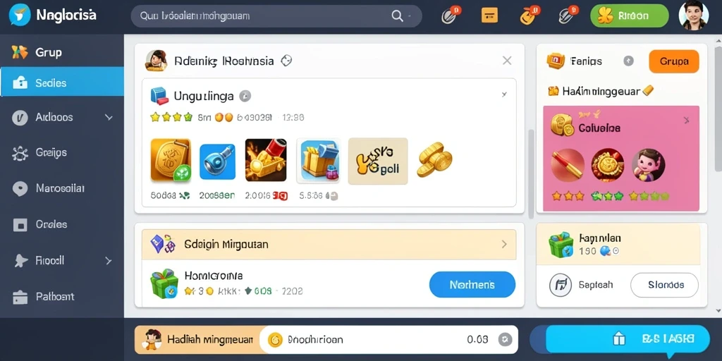 Tampilan antarmuka yang menarik dan mudah digunakan.