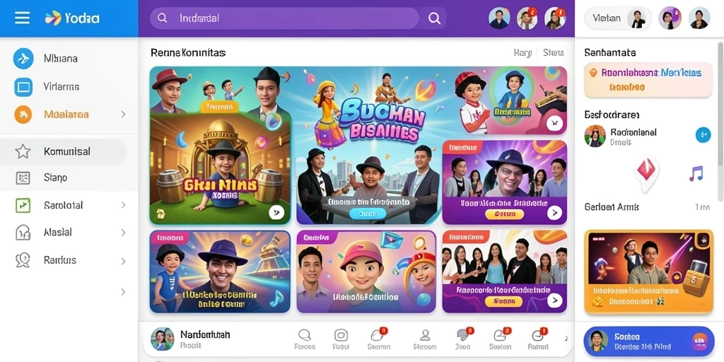 Tampilan antarmuka yang menarik dan mudah dinavigasi.
