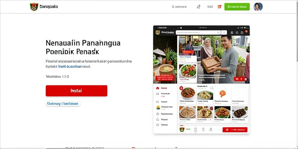 Tampilan antarmuka pengguna yang menarik.