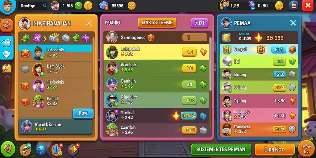 Tampilan antarmuka yang modern dan user-friendly.