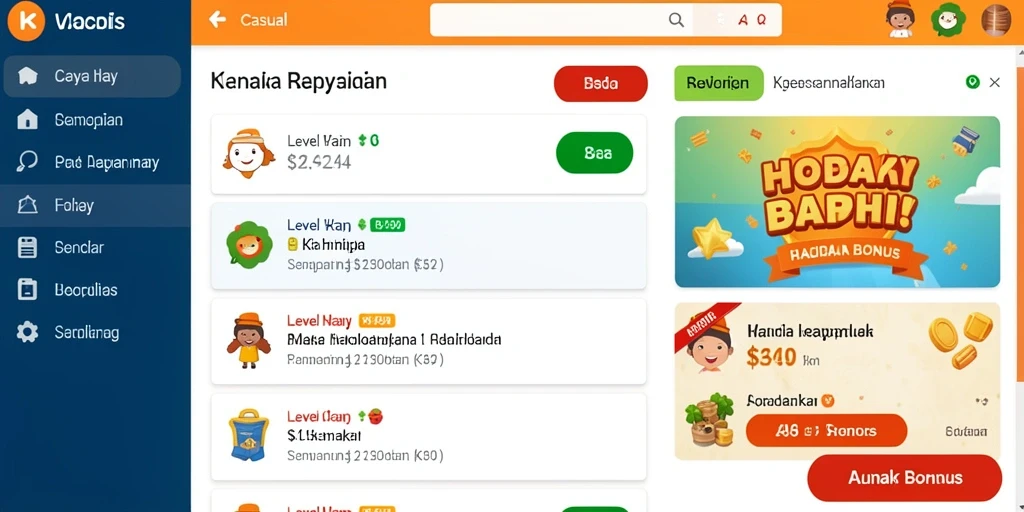 Tampilan antarmuka PANDORA99 yang modern dan ramah pengguna.