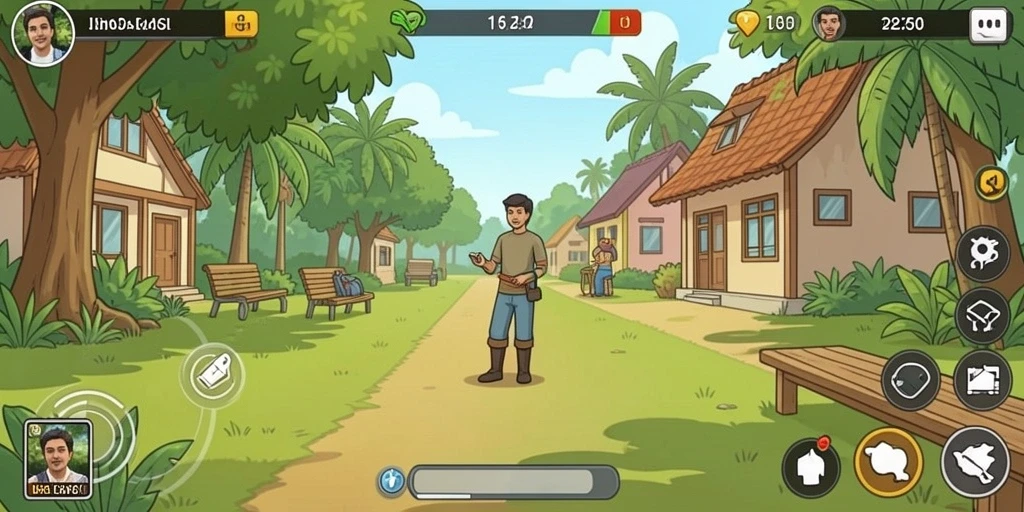 Tampilan awal game SP666 yang menarik dan memukau.