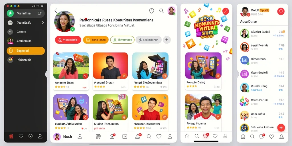 Tampilan grafis yang menakjubkan dengan desain karakter unik.