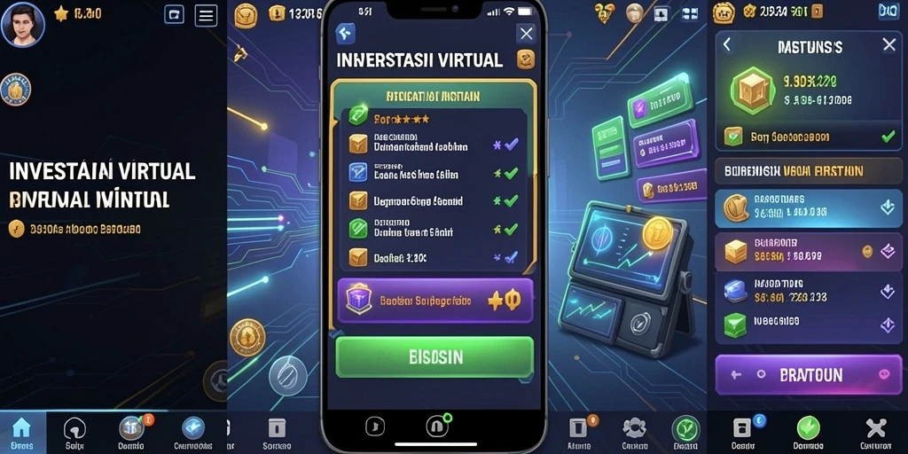 Tampilan menu utama yang menarik dan mudah dinavigasi.