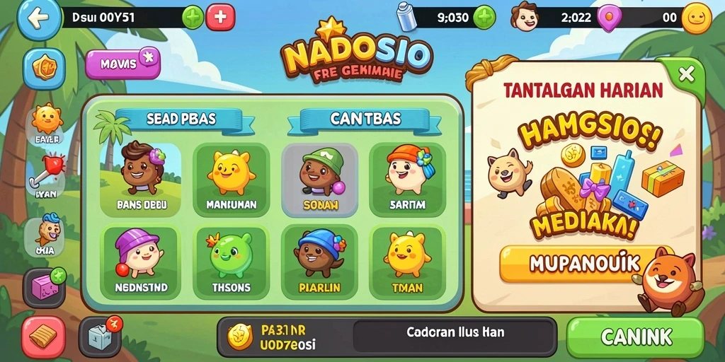 Tangkapan layar permainan slot yang seru dan menegangkan.