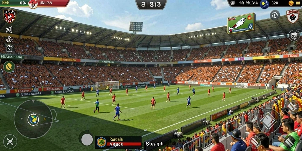 Tampilan awal aplikasi TV888 yang menarik.