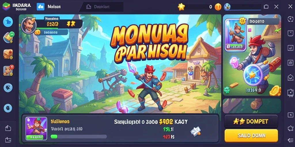 Tampilan antarmuka menarik dan user-friendly.