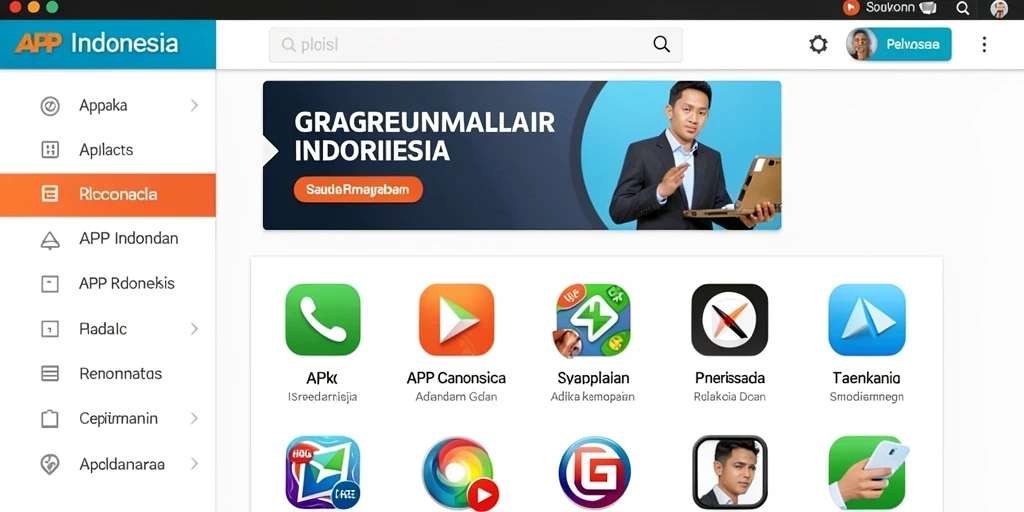 Tampilan antarmuka yang modern dan intuitif.