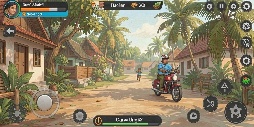 Tampilan antarmuka yang menarik dan user-friendly.